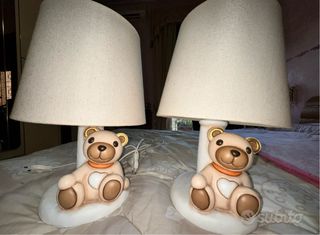 Coppia Lampade Teddy Thun