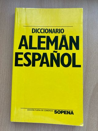 Diccionario Alemán Español