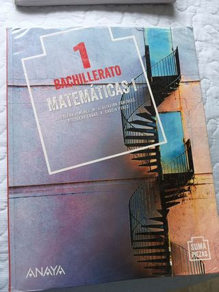 Matemáticas primero bachillerato anaya