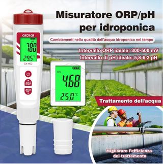 Tester digitale pH GIDIGI per acqua