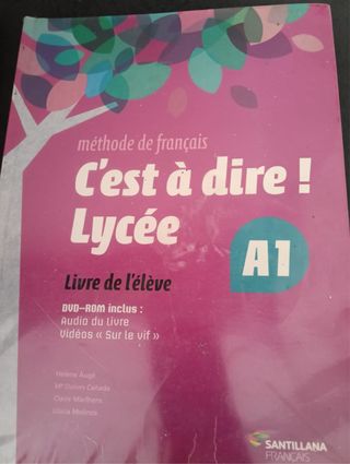 libro Francés nivel A1