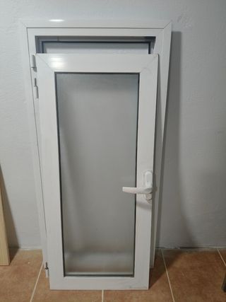 Ventana aluminio Marco interior ( 53 x 112 cm)
