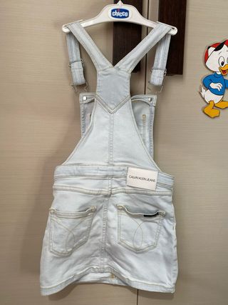 Abito corto Calvin Klein jeans azzurro