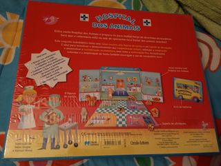 Hospital dos Animais Caixa-cenário Livro Histórias