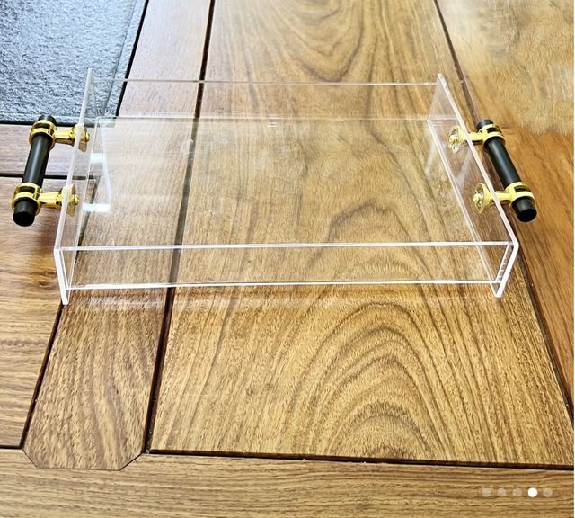 Oportunidad Bandeja Acrílico Transparente