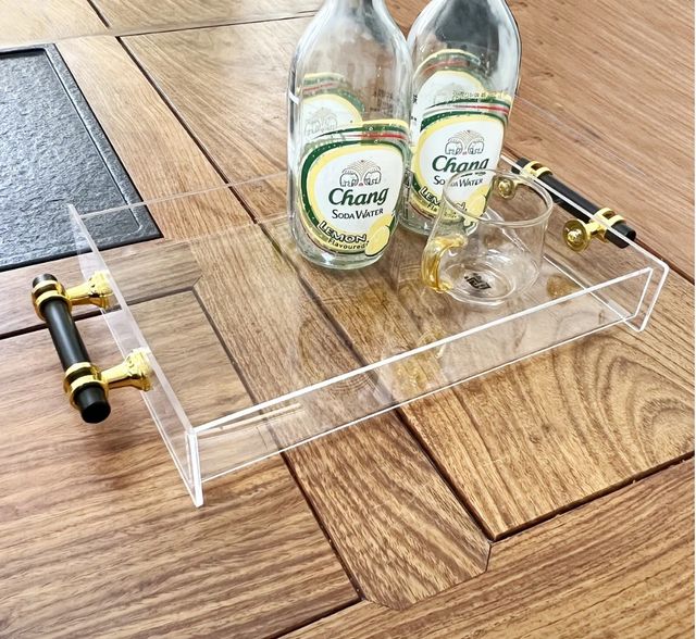 Oportunidad Bandeja Acrílico Transparente