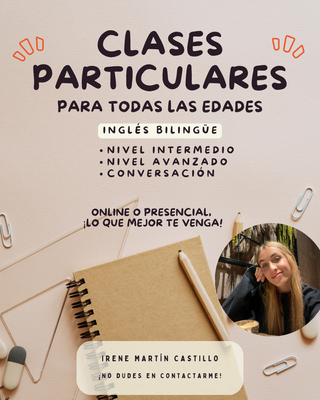 Clases particulares de inglés