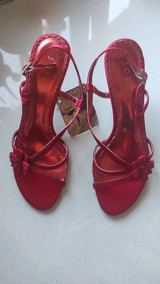 Sandalias Joyca Rojas Talla 37