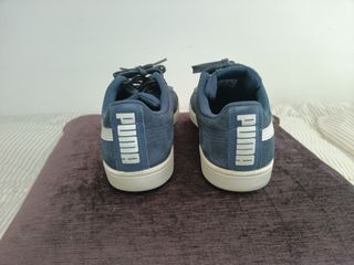 Zapatillas Puma Azul Marino y Blanco
