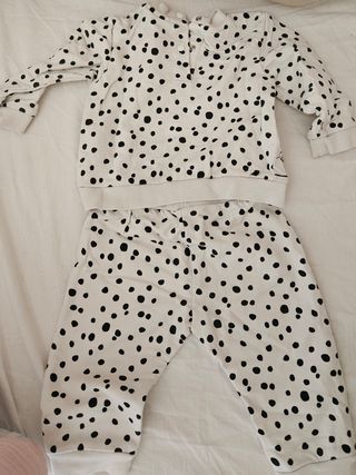 Tuta neonata Disney 101 Dalmati, 2 pezzi