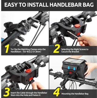 Bolsa Manillar Bicicleta 4.5L 3en1