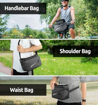 Bolsa Manillar Bicicleta 4.5L 3en1
