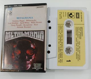 Metalmania Cassette - Iron Maiden, Sammy Hagar