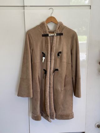 Abrigo Purificación García Beige