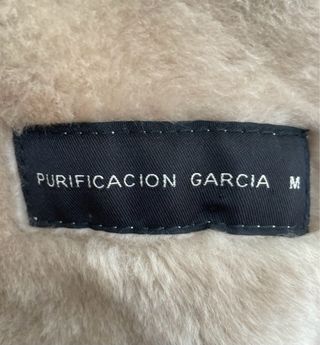 Abrigo Purificación García Beige