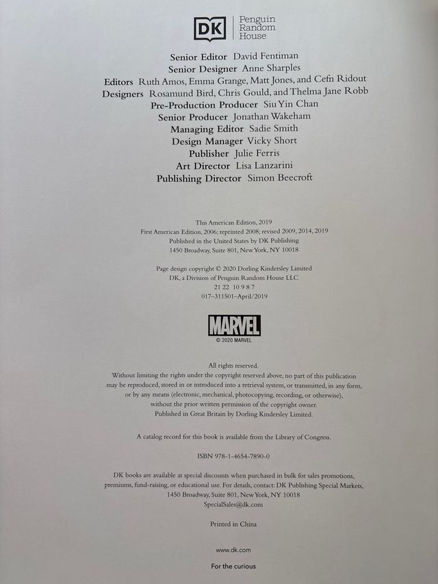 Marvel Encyclopedia, New Edition