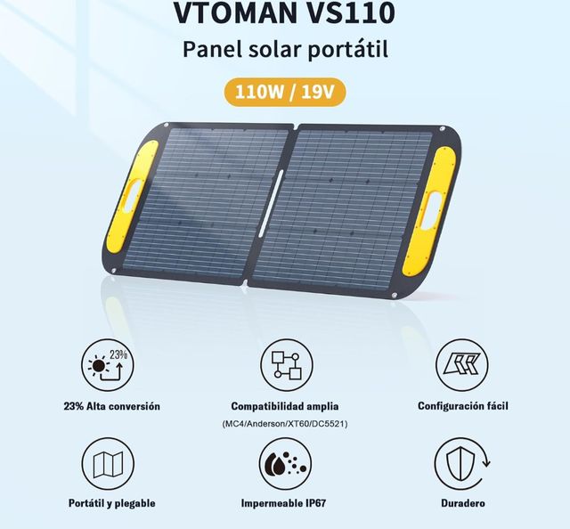 Panel Solar Plegable