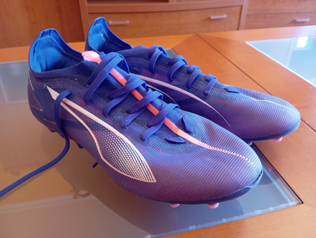 Botas de fútbol Puma azules