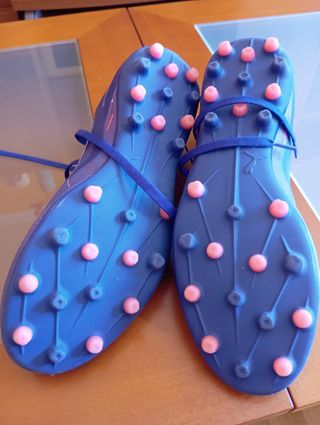 Botas de fútbol Puma azules