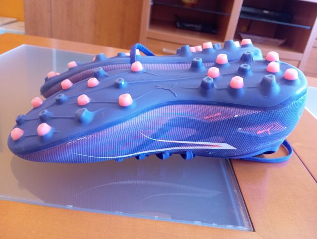 Botas de fútbol Puma azules