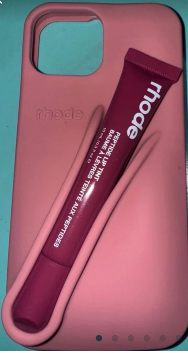 Capa móvel rosa para iPhone sem brilho