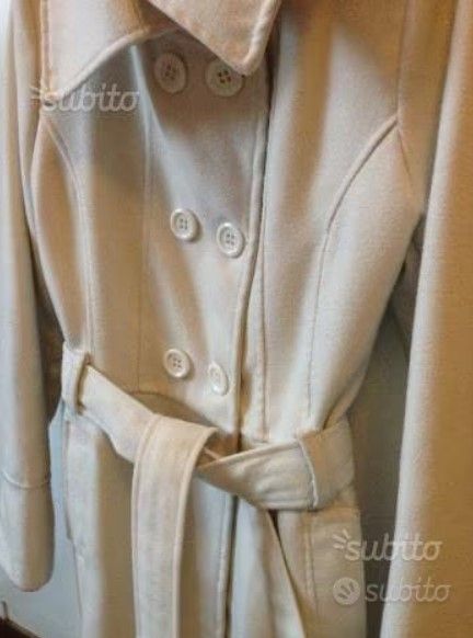 Abrigo Gabardina Blanco