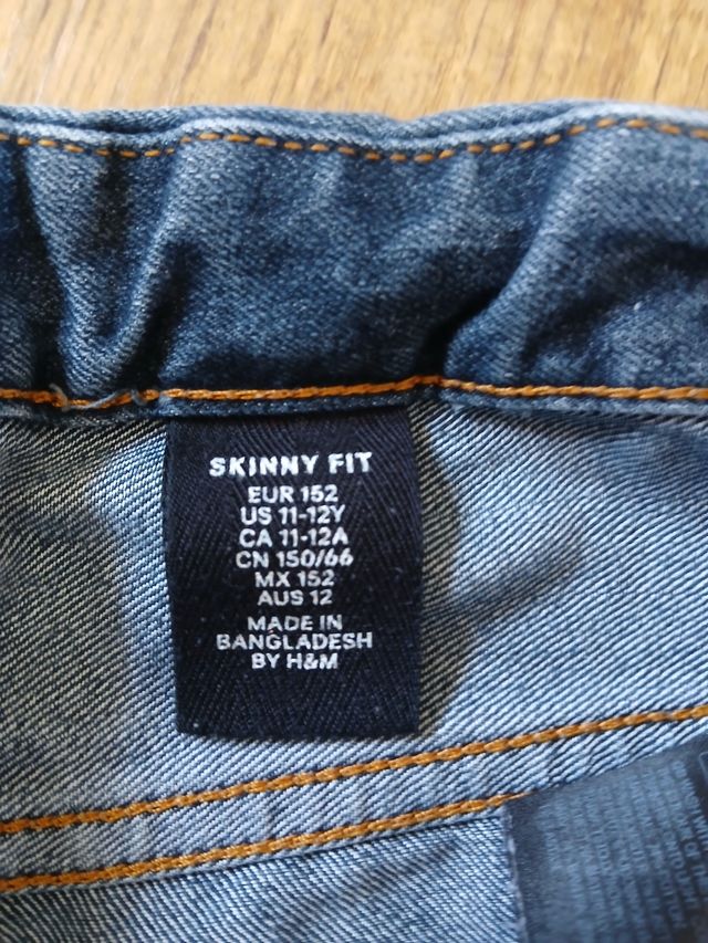 Calça jeans infantil 152cm