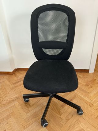 Silla de escritorio negra