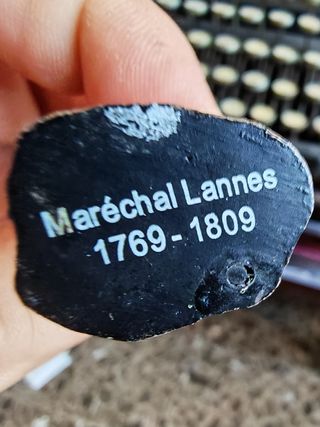 Figuras de plomo: Soldado y cañón