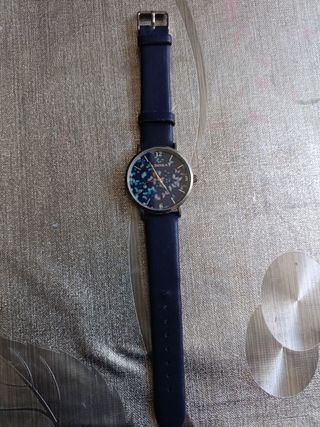 Reloj ZOZA Mariposas Azul Multicolor