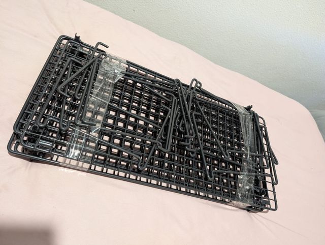 Zapatero Estantería Ikea Negro Metal