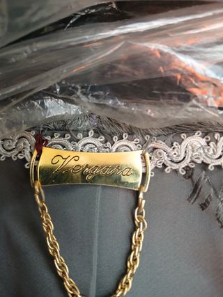 Pelliccia donna marrone e nera