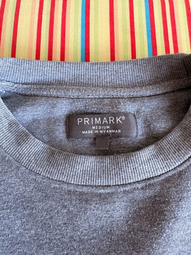 Sudadera gris Primark