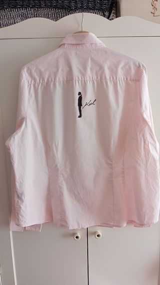 Camisa Karl Lagerfeld Rosa Mujer