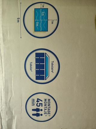 Piscina Desmontable Azul