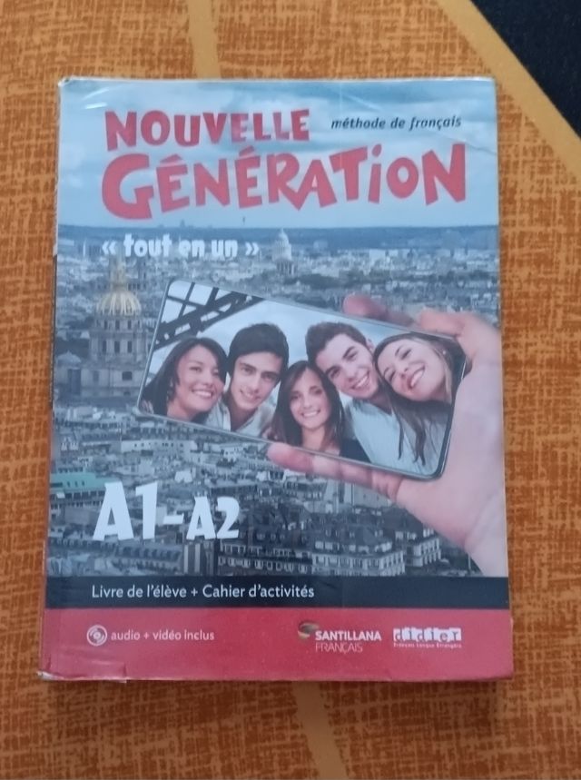 NOUVELLE GENERATION A1/A2 LIVRE/EXERCICES+CD+DVD