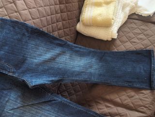 Pantalón vaquero mujer azul