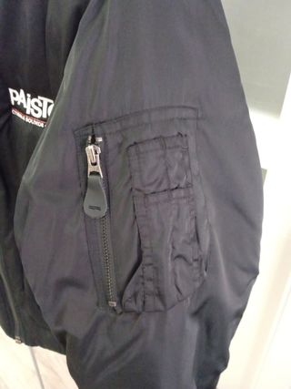 Chaqueta Bomber Paiste Negra