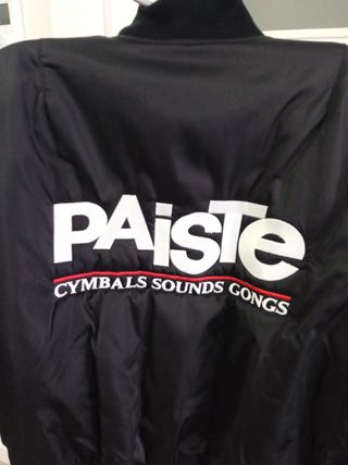 Chaqueta Bomber Paiste Negra