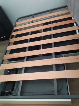Somier 135x190 con patas