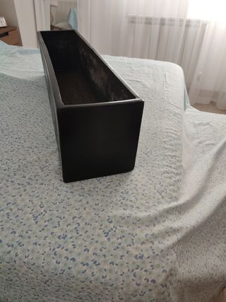 Jardineras Fibra Vidrio 80x20x18.5 Negro