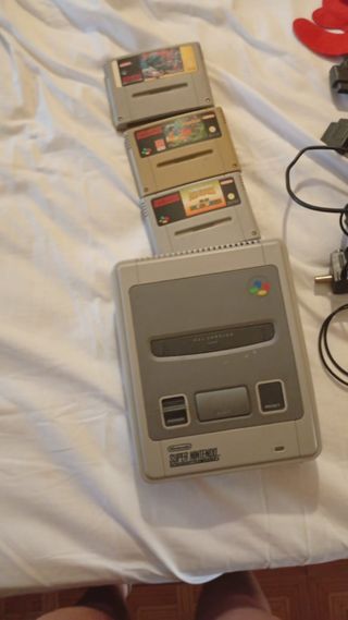 Super Nintendo SNES Gris