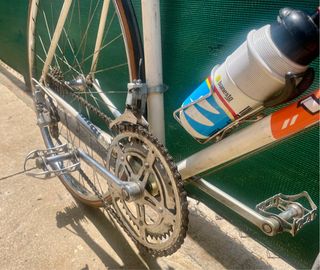 Bicicleta de carreras BH Vintage Retro Roja..