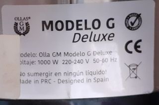 Olla eléctrica sin líquidos