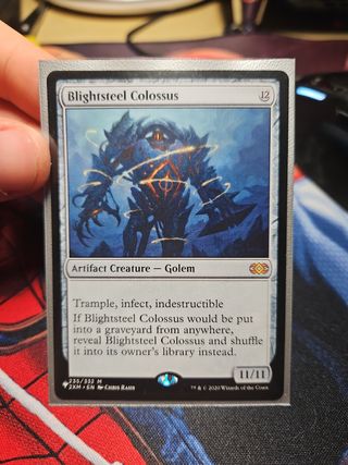 Blightsteel Colossus Magic MTG Carta