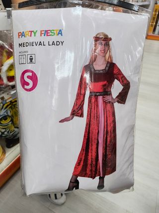 Disfraz Medieval Lady Talla S