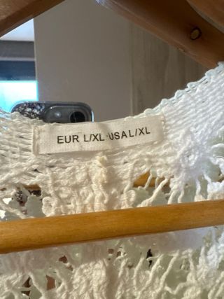 Cárdigan/Chaqueta de punto blanco