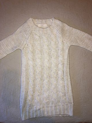 Jersey Zara Blanco Trenzado