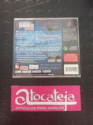 JUEGO PS1 TOM CLANCY'S RAINBOW SIX