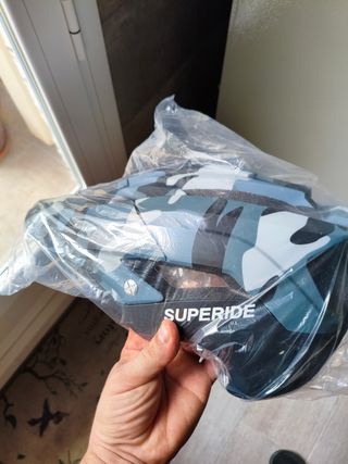 Casco Bicicleta Talla M Camuflaje